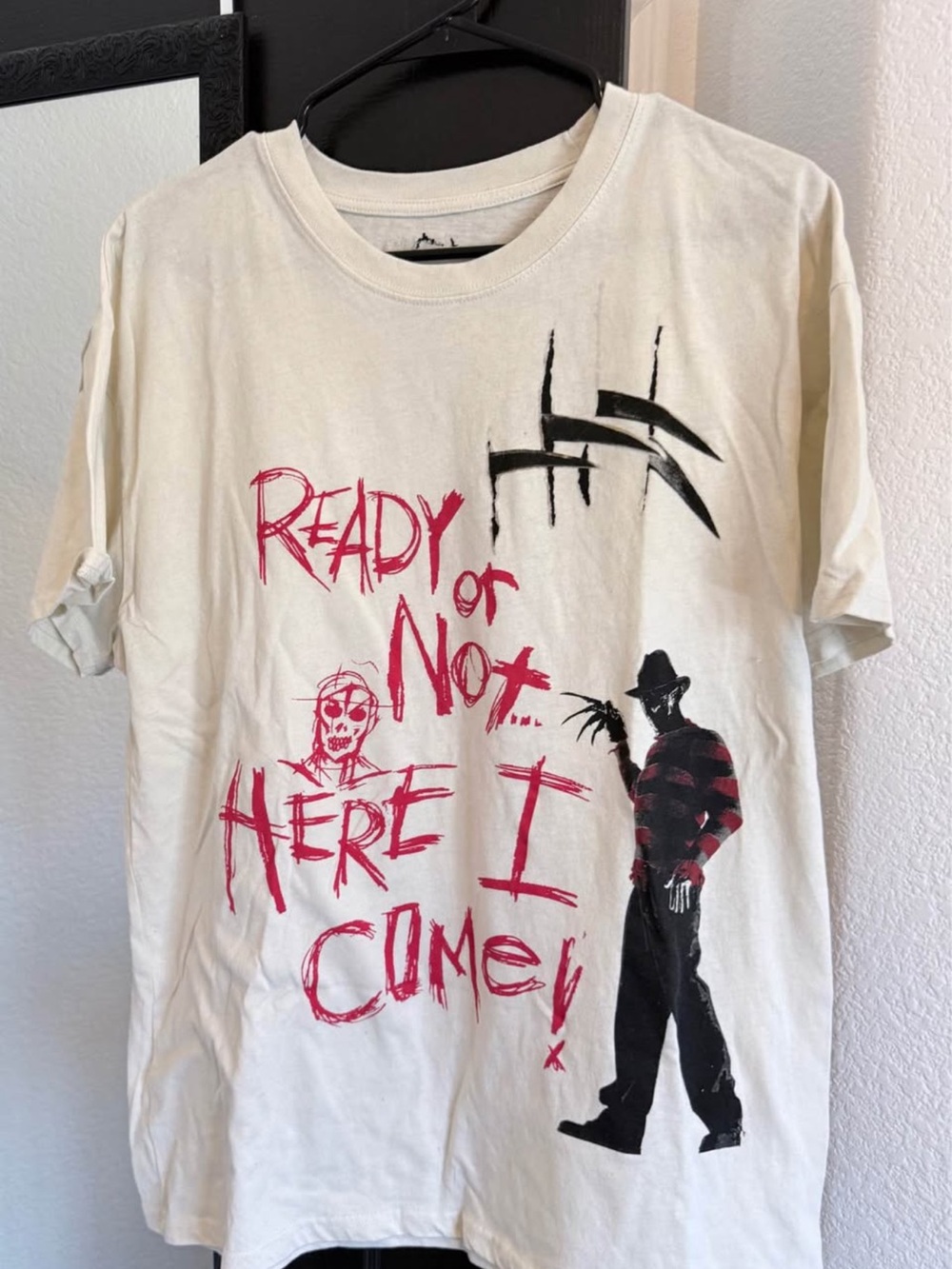 Ready or Not Here I Come Graphic Tee